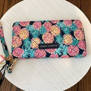 Simply Southern Tropical Print Wristlet